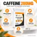Shiftworker Nutrition Caffeine 200mg 60 Tablets infographic for long shifts and late nights.