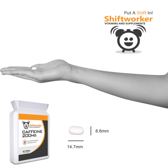 Caffeine 200mg – Energy & Focus